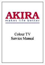 Preview for 1 page of akira 14PZS1/CN Service Manual