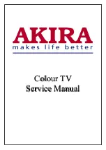 Preview for 1 page of akira 14TDS3/VE Service Manual