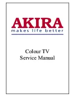 Preview for 1 page of akira 21BHS3/CE Service Manual