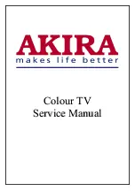 Preview for 1 page of akira 21SWP1/CE Service Manual