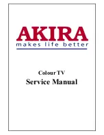 Preview for 1 page of akira 21SWS1 BN Service Manual