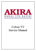 Preview for 1 page of akira 21WHBN Service Manual