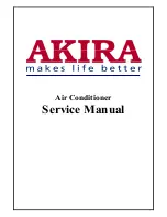 Предварительный просмотр 1 страницы akira AC-S10CGAx2 Service Manual