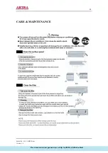 Предварительный просмотр 30 страницы akira AC-S10HPGB Service Manual