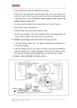 Предварительный просмотр 36 страницы akira ac-s13 Service Manual