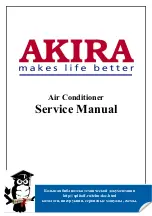 akira AC-S7CG Service Manual предпросмотр