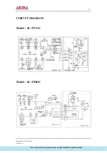 Предварительный просмотр 8 страницы akira AC-S7CGC Service Manual