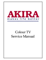 Предварительный просмотр 1 страницы akira CT-14AZ9CP Service Manual