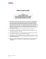 Предварительный просмотр 6 страницы akira CT-21CBP5CP Service Manual