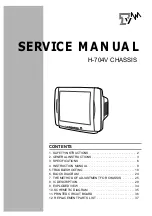 Предварительный просмотр 1 страницы akira CT-21FD9M Service Manual