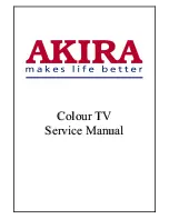 Preview for 1 page of akira CT-21PX9R Service Manual