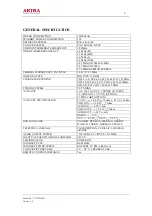 Предварительный просмотр 6 страницы akira CT-25TW9AN Service Manual