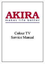 Предварительный просмотр 1 страницы akira CT-34TP9ATS Service Manual