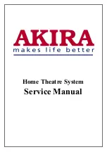 Preview for 1 page of akira HTS-518DVD Service Manual