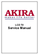 Preview for 1 page of akira LCT-20CH01ST Service Manual