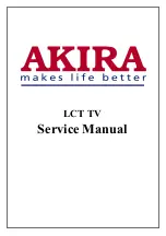 akira LCT-20HSST Service Manual предпросмотр