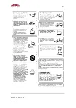 Preview for 5 page of akira LCT-27PBSTP Service Manual