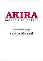 akira MC-6320 Service Manual preview