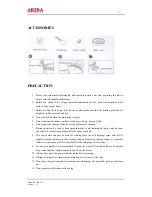 Preview for 5 page of akira RK-218 Service Manual