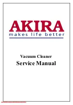 Предварительный просмотр 1 страницы akira VC-F1402 Service Manual