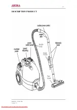 Предварительный просмотр 8 страницы akira VC-F1402 Service Manual