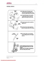 Предварительный просмотр 11 страницы akira VC-F1402 Service Manual