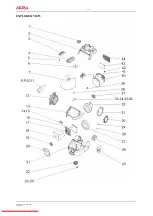 Предварительный просмотр 18 страницы akira VC-F1402 Service Manual