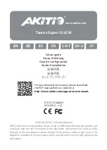 Preview for 1 page of Akitio Taurus Mini Super-S3 LCM Setup Manual