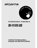 Akiyama DX-101 USB-R Instruction Manual preview