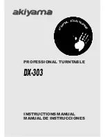 Akiyama DX-303 Instruction Manual preview