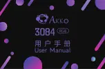 Предварительный просмотр 1 страницы Akko 3084 Series User Manual