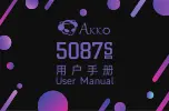 Akko 5087S User Manual preview