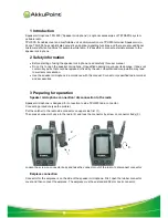 Предварительный просмотр 3 страницы AkkuPoint TPH 900 User Manual