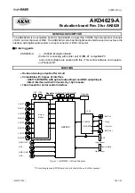 AKM AKD4629-A Manual предпросмотр