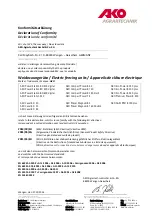 Preview for 24 page of AKO-Agrartechnik BA-1065 Instruction Manual