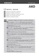 AKO AKO-52062 Installation Manual preview