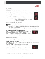 Предварительный просмотр 17 страницы AKO -D101 Series User Manual