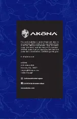 Preview for 12 page of AKONA DRIFTER Owner'S Manual