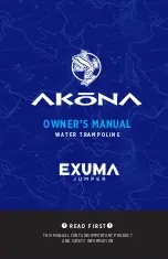 AKONA Exuma Jumper Owner'S Manual preview