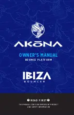 AKONA IBIZA Owner'S Manual предпросмотр