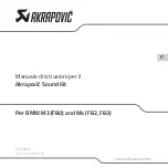 Предварительный просмотр 65 страницы Akrapovic Sound Kit P-HF 1065 Instruction Manual