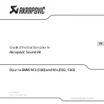 Предварительный просмотр 91 страницы Akrapovic Sound Kit P-HF 1065 Instruction Manual