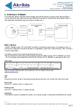 Предварительный просмотр 9 страницы Akribis ITF-21-BISS-MIT User Manual