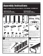 AKRO-MILS AkroBin AC3618KD4AS Assembly Instructions предпросмотр