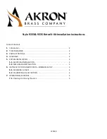 Akron Brass 9333 Installation Instructions preview