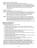 Preview for 5 page of Akron 3578 STREAMMASTER Installation, Operating And Maintenance Instructions