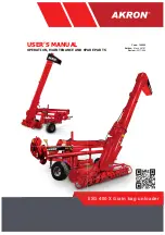 Preview for 1 page of Akron EXG 400 X User Manual