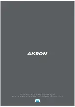 Preview for 106 page of Akron EXG 400 X User Manual