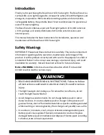 Preview for 2 page of Akron Revel Scout Operating And Maintenance Instructions Manual