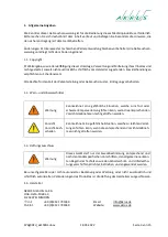 Предварительный просмотр 3 страницы AKRUS ak 150 DL User Manual